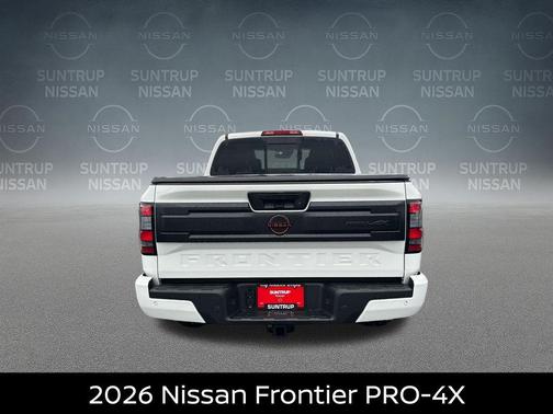 Glacier White 2026 Nissan Frontier PRO-4X