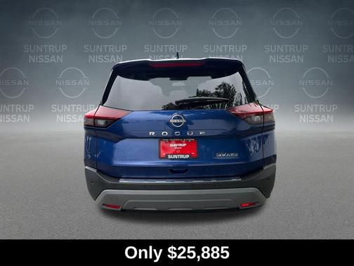 Caspian Blue 2023 Nissan Rogue SV