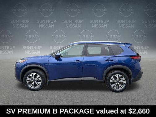 Caspian Blue 2023 Nissan Rogue SV