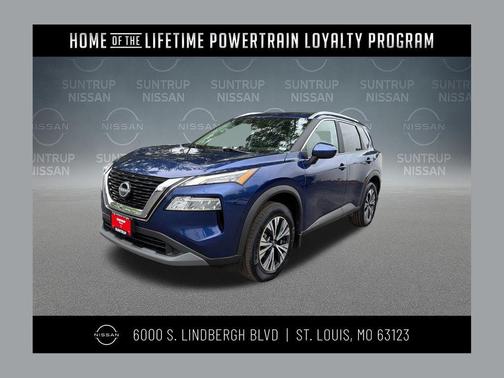 Caspian Blue 2023 Nissan Rogue SV