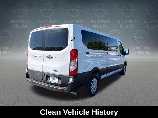 Oxford White 2025 Ford Transit-350 XLT