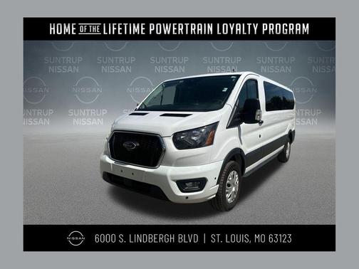 Oxford White 2025 Ford Transit-350 XLT