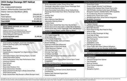 2023 Dodge Durango SRT Hellcat