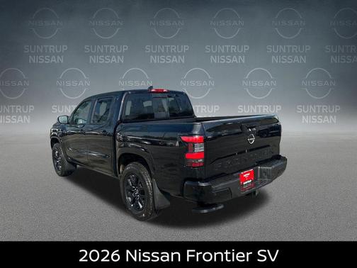 Black 2026 Nissan Frontier SV