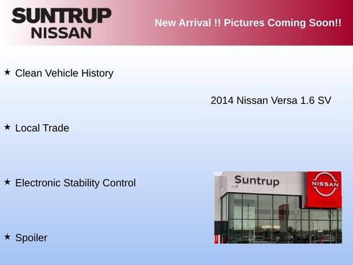 2014 Nissan Versa 1.6 SV