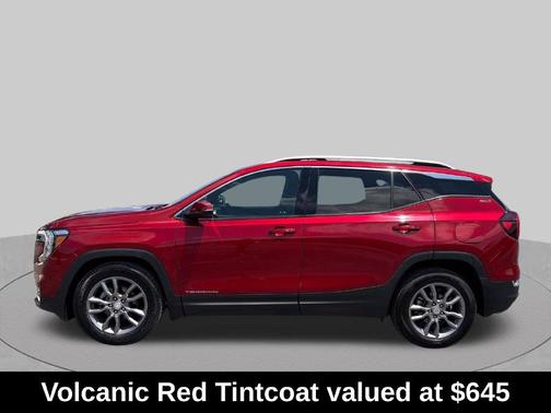 Volcanic Red 2023 GMC Terrain SLT