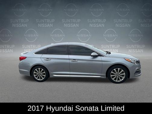 Shale Gray Metallic 2017 Hyundai SONATA Limited