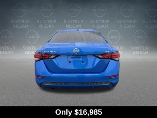 Electric Blue Metallic 2024 Nissan Sentra SV