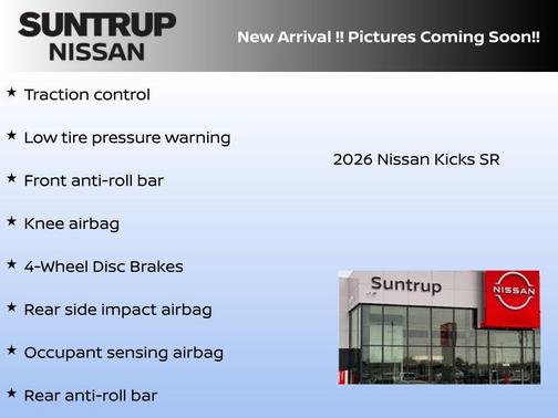 2026 Nissan Kicks SR