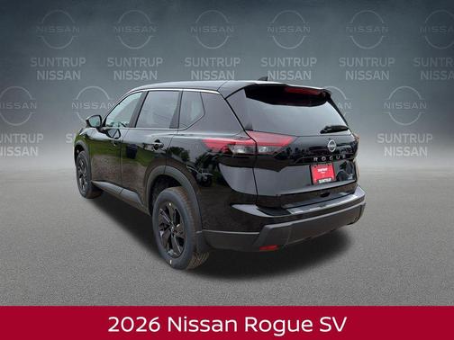 Super Black 2026 Nissan Rogue SV