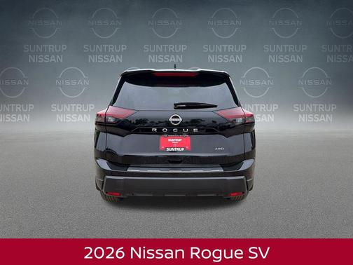 Super Black 2026 Nissan Rogue SV