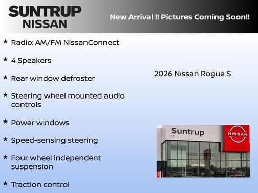 2026 Nissan Rogue S