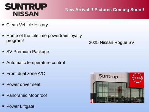 Deep Ocean Blue 2025 Nissan Rogue SV