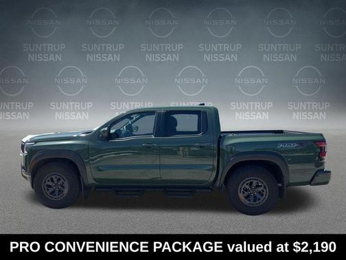 Tactical Green Metallic 2025 Nissan Frontier PRO-X