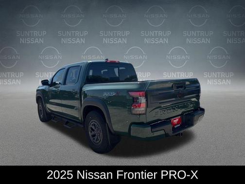 Tactical Green Metallic 2025 Nissan Frontier PRO-X