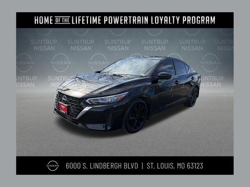 Black 2024 Nissan Sentra SV