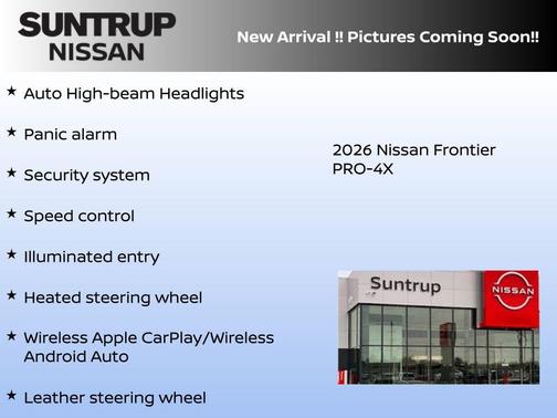 2026 Nissan Frontier PRO-4X