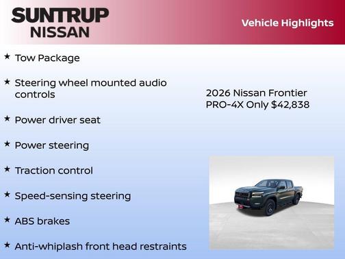 2026 Nissan Frontier PRO-4X