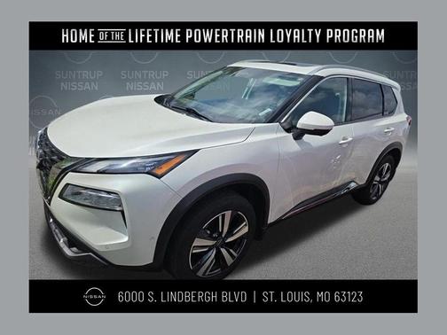White 2023 Nissan Rogue SL