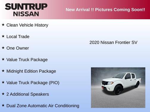 2020 Nissan Frontier SV