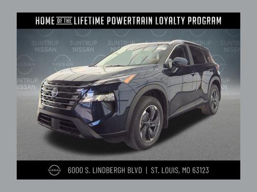 Deep Ocean Blue 2025 Nissan Rogue SV
