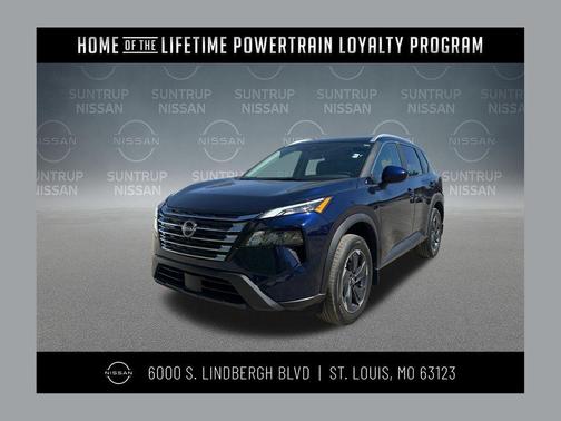 Deep Ocean Blue 2025 Nissan Rogue SV