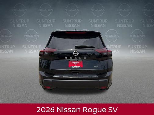 Super Black 2026 Nissan Rogue SV