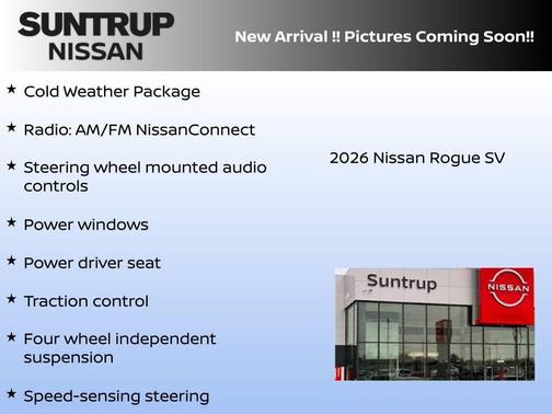 2026 Nissan Rogue SV
