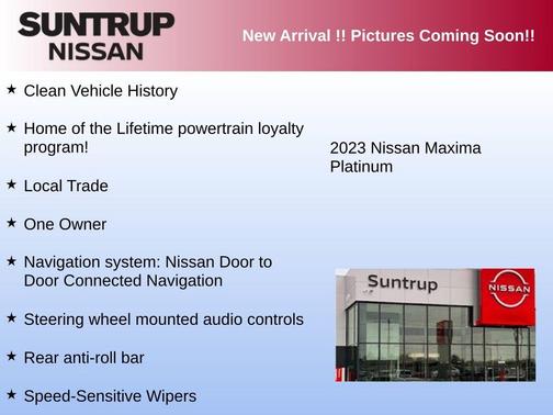 2023 Nissan Maxima Platinum