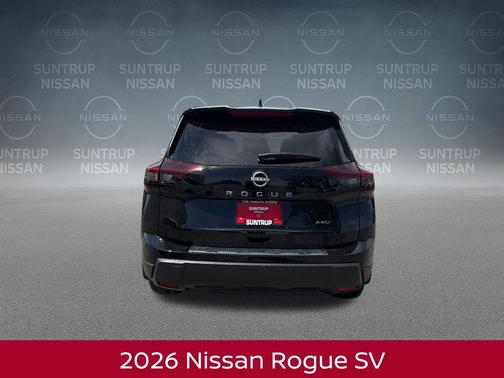 Super Black 2026 Nissan Rogue SV
