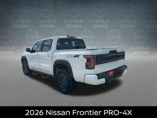 Glacier White 2026 Nissan Frontier PRO-4X