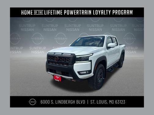 Glacier White 2026 Nissan Frontier PRO-4X