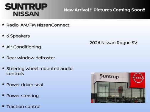 2026 Nissan Rogue SV
