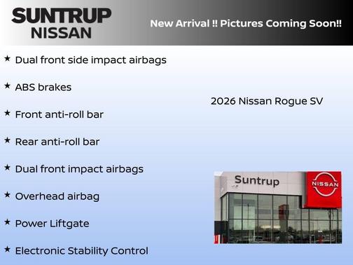 2026 Nissan Rogue SV