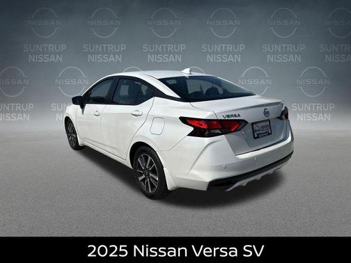 Aspen White 2025 Nissan Versa 1.6 SV