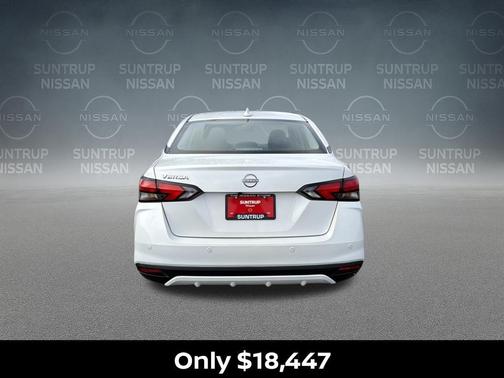 Aspen White 2025 Nissan Versa 1.6 SV