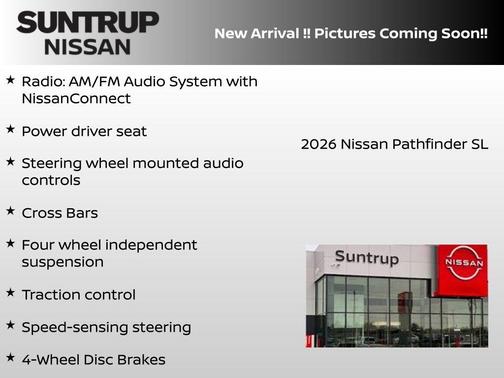 Gun Metallic 2026 Nissan Pathfinder SL