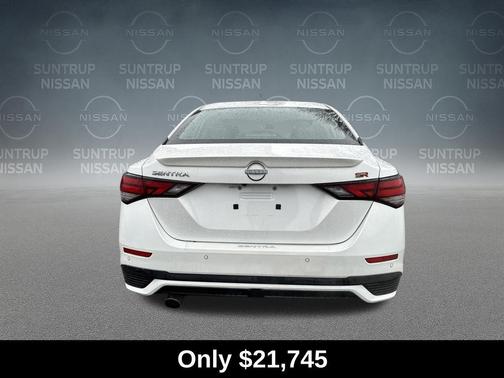 Aspen White Tricoat 2025 Nissan Sentra SR