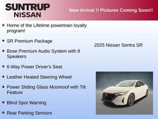 2025 Nissan Sentra SR