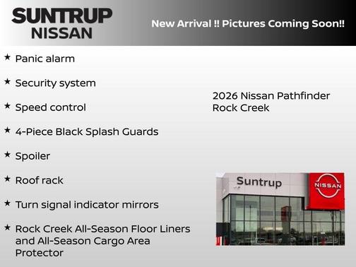 Gun Metallic 2026 Nissan Pathfinder Rock Creek