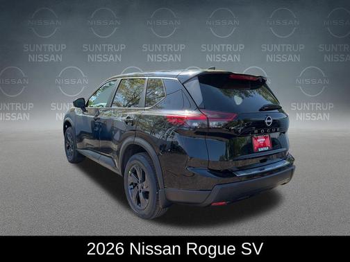 Black 2026 Nissan Rogue SV