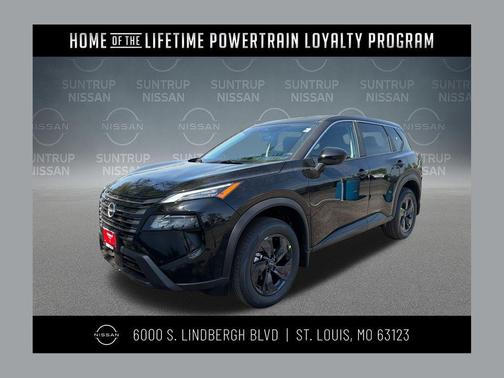 Black 2026 Nissan Rogue SV