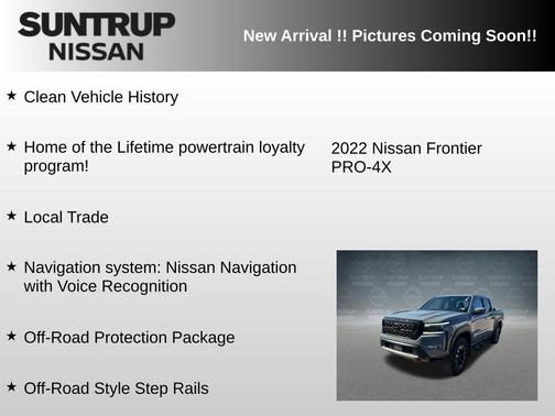Boulder Gray 2022 Nissan Frontier PRO-4X