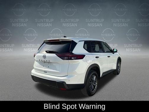 Glacier White 2025 Nissan Rogue S