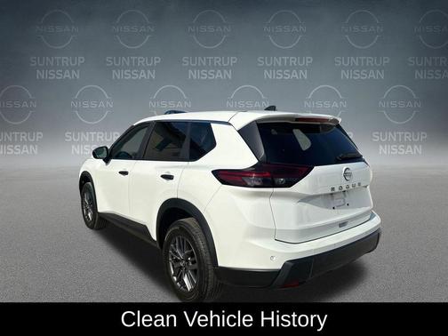 Glacier White 2025 Nissan Rogue S