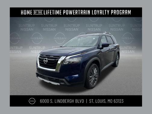 Deep Ocean Blue 2025 Nissan Pathfinder SL