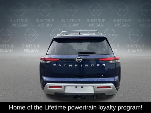 Deep Ocean Blue 2025 Nissan Pathfinder SL