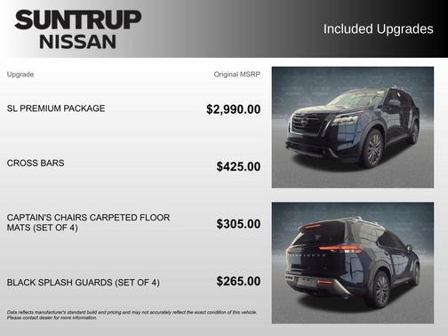 Deep Ocean Blue 2025 Nissan Pathfinder SL