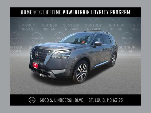 Gun Metallic 2022 Nissan Pathfinder Platinum