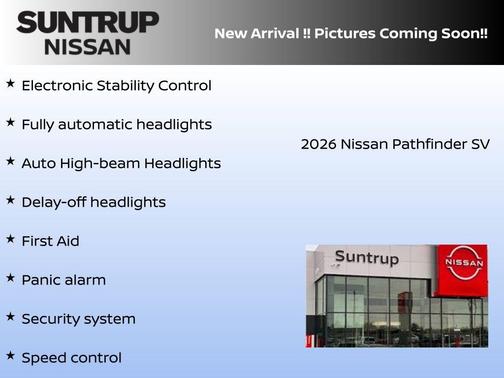 2026 Nissan Pathfinder SV